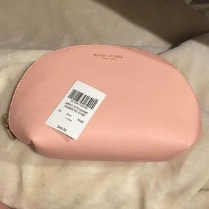 West 57th Saffiano Leather Dome Cosmetic Bag NWT!